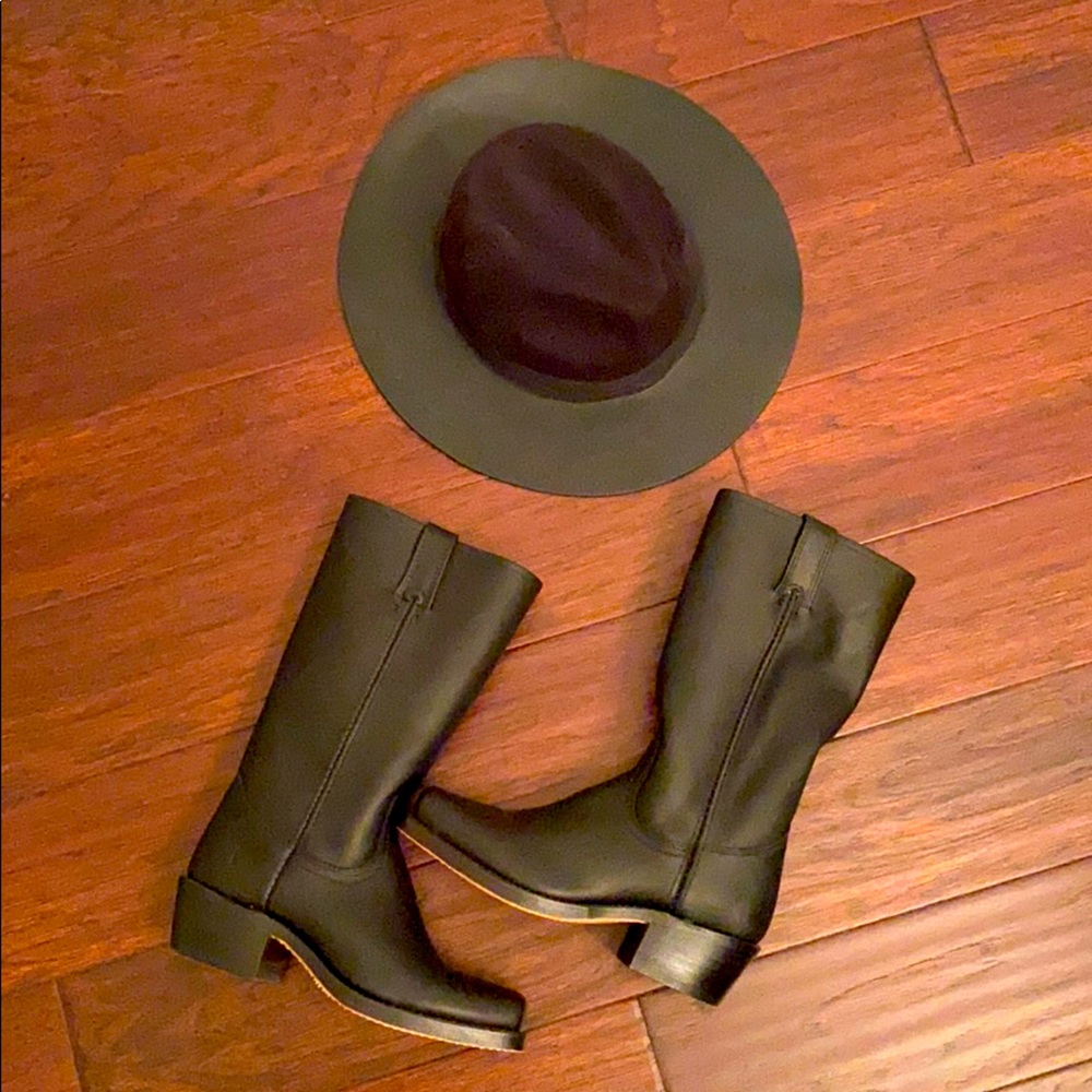 FRYE Brand New Black Leather Boot MAKE OFFER!